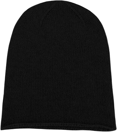 Bonnet cachemire noir Clearance