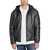 GUESS mens Yeray Pu Hoodie Jacket