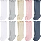 Mepase Long Preemie Socks Premature Newborn Baby Knee Cotton Socks for Girls Boys Infant Toddler