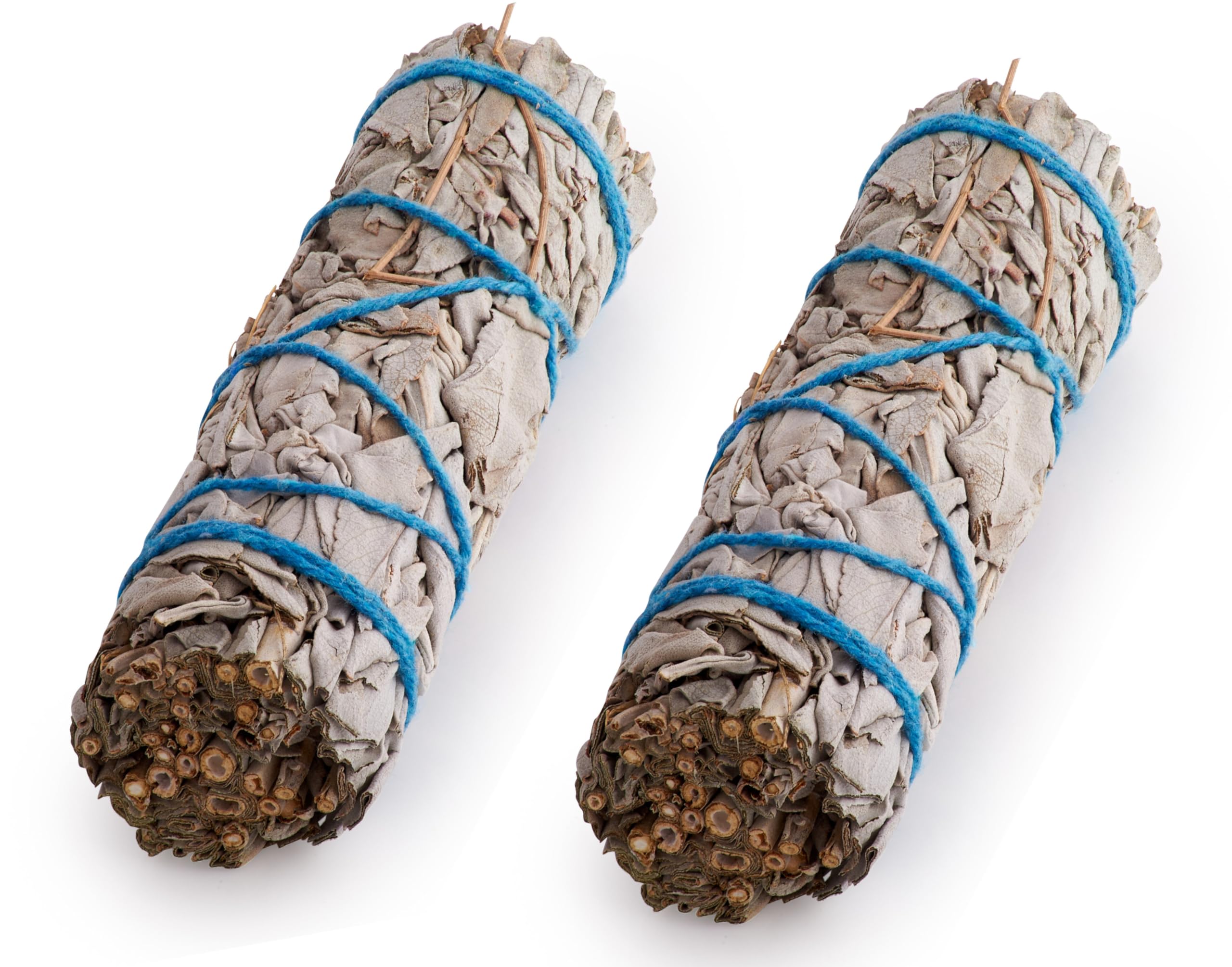 2 x Californian White Sage Smudge Sticks 4 inch (approx. 10cm)