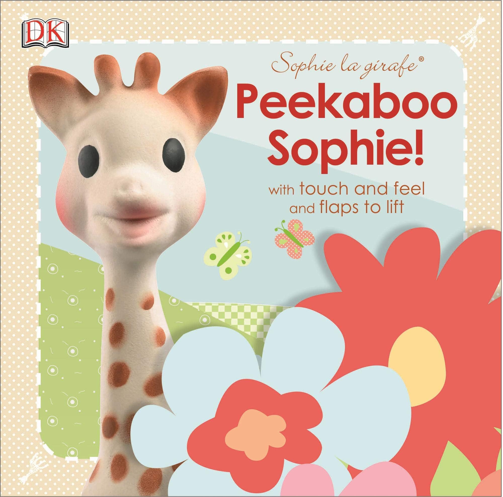 Vulli Sophie The Giraffe Peekaboo Touch And Feel Book
