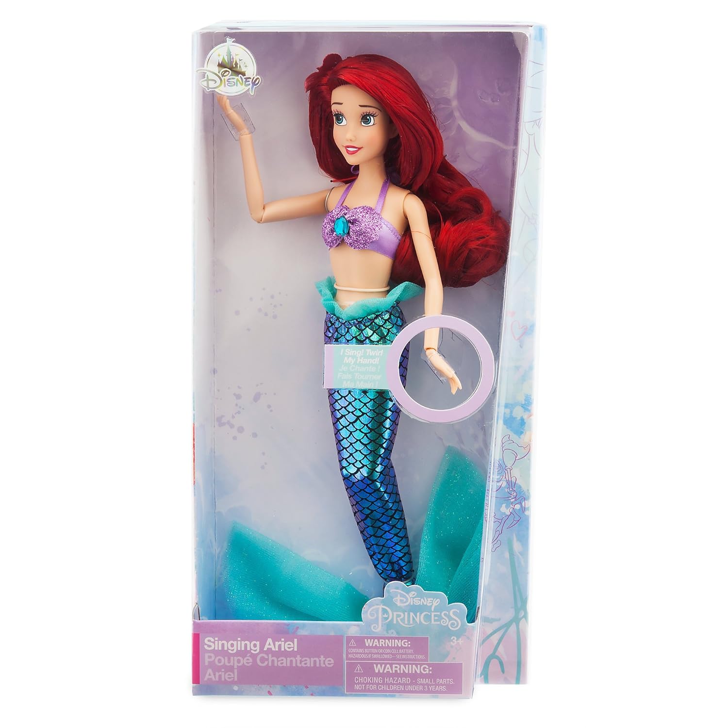 disney ariel singing doll
