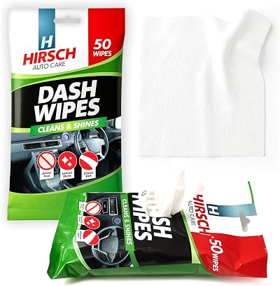 SOL 100pk Dash Wipes Car Interior Cleaner Wipes New Car Fragrance