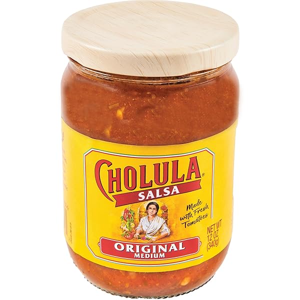 CHOLULA ORIGINAL SALSA (MEDIUM), 12 OZ