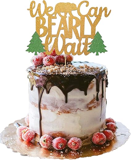 lumberjack baby shower cake topper