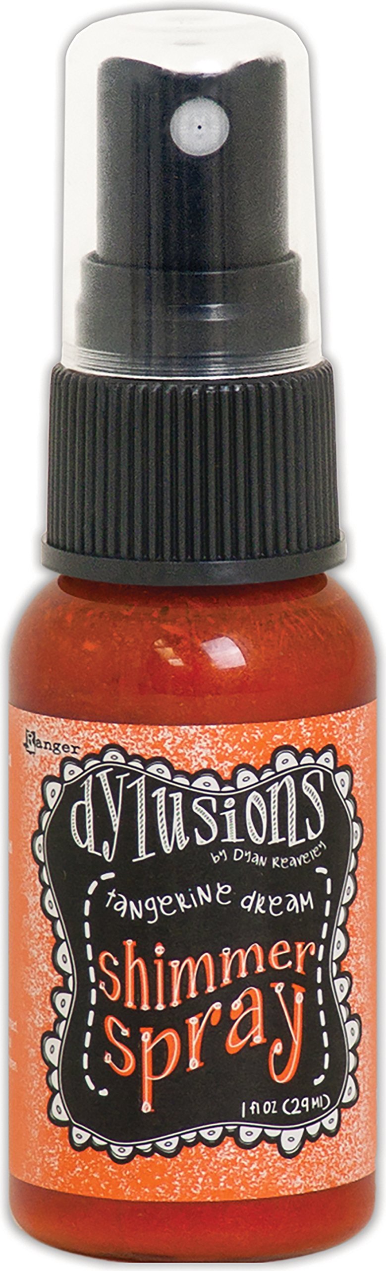 Ranger Dylusions Shimmer Tangerine Dream Spray, Synthetic Material, Orange, 9.8 x 2.9 x 2.9 cm