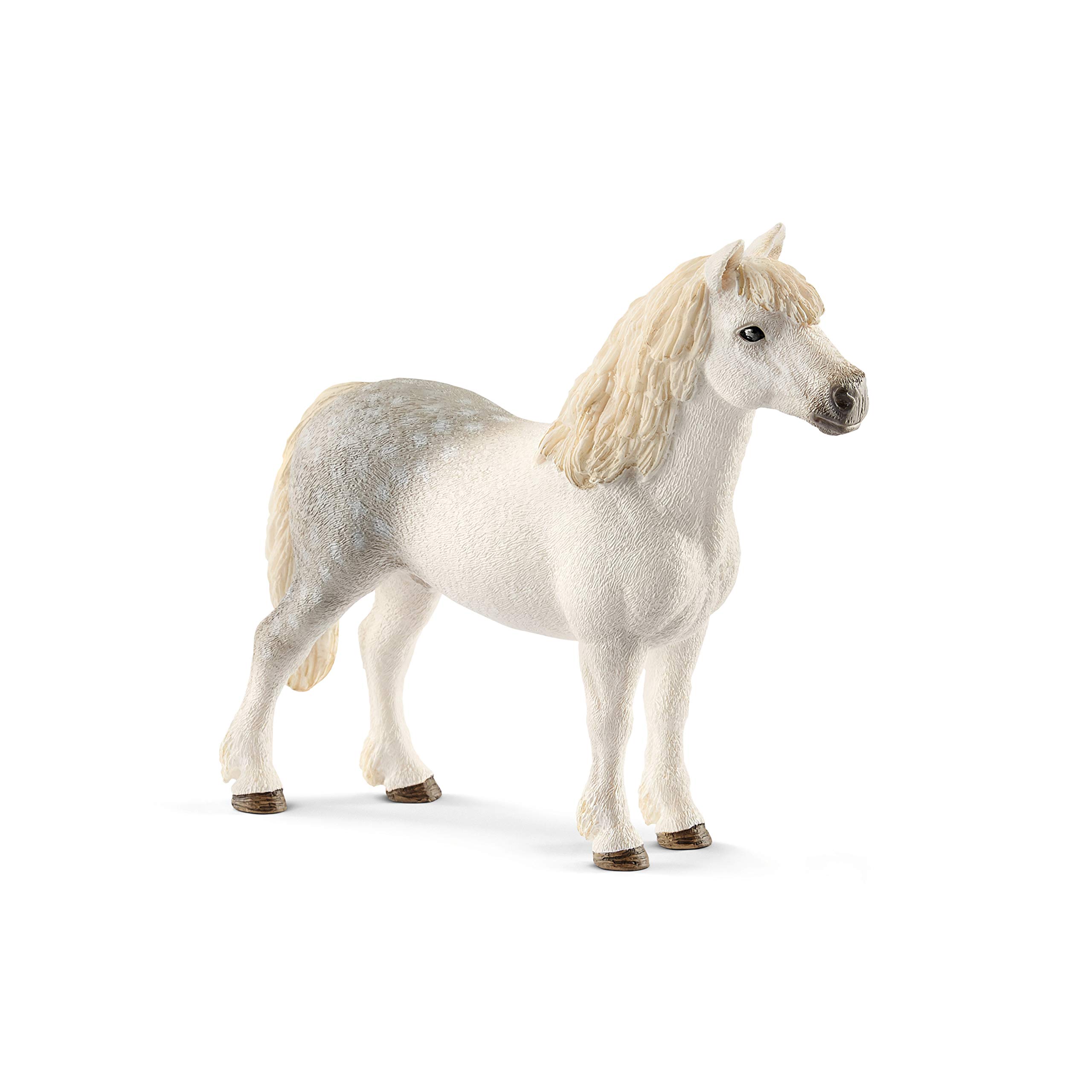 SCHLEICH Farm World - Welsh Pony Figurine - Realistic Horse Toy for Boys and Girls Kids Ages 3+ |13871