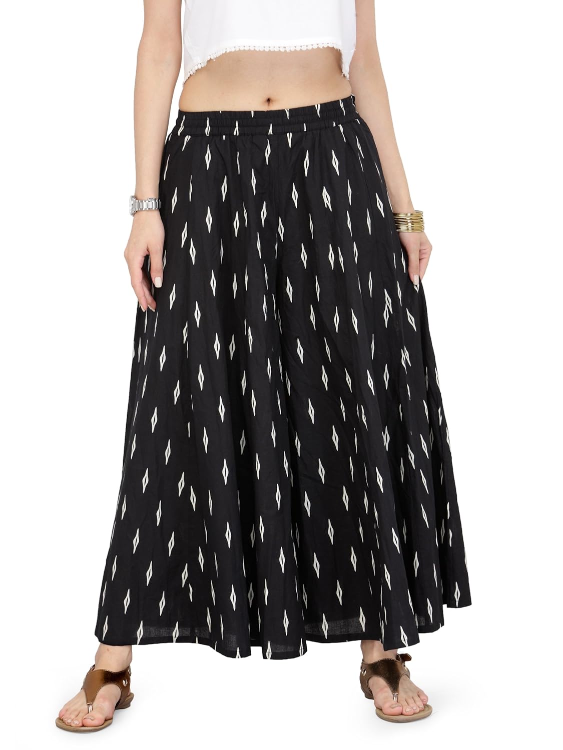 varanga black pure cotton ikatpalazzokff-var21517