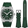 Tissot PRX Watch Band, Soft Liquid State Silicone for Men & Women, 12mm Replacement Band for PRX Series Watch, 40mm