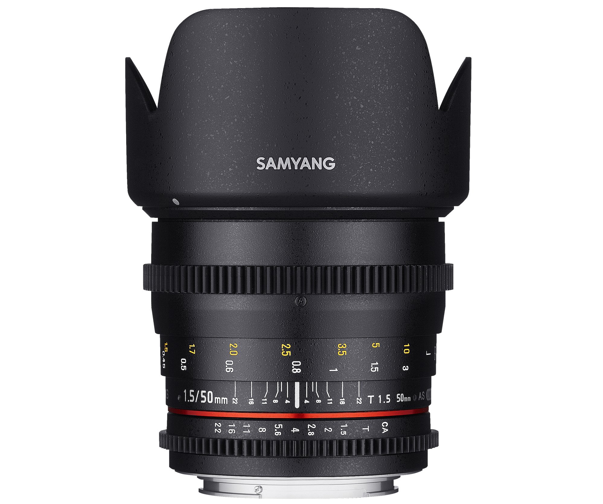 Samyang MF 50mm T1.5 VDSLR Manual Focus Cine Lens for Sony E