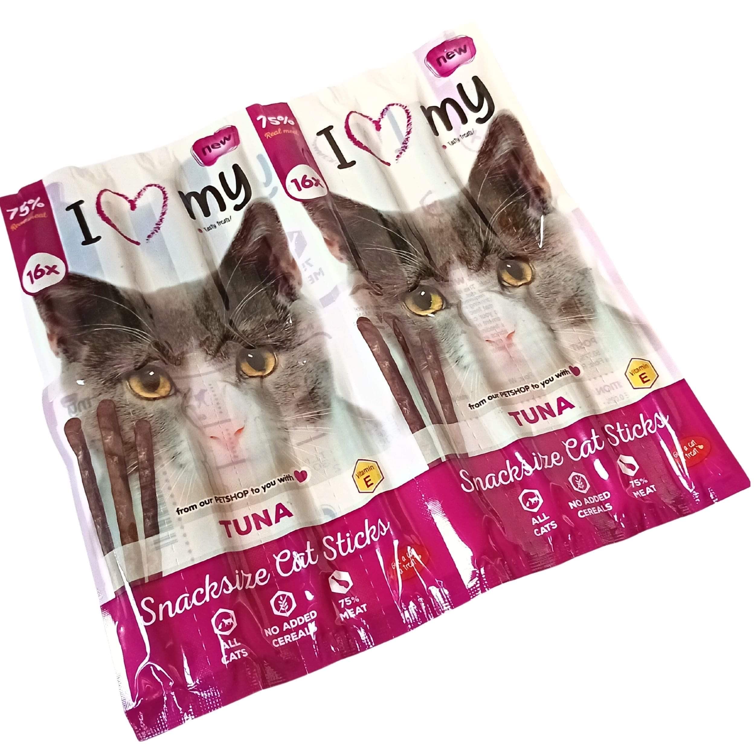 I Love My - Snack Sized Cat Sticks (Tuna)