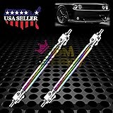 Custom Chrome Rear Fender Fenders 20Pcs M6x15mm Fender Bumper Washer Bolt Engine Bay Screw Kit For Acura Bumper Quick Release: For TSX RSX DC2 DC5 Integra DA MDX RDX(Red Chrome Front Car - Foto 6