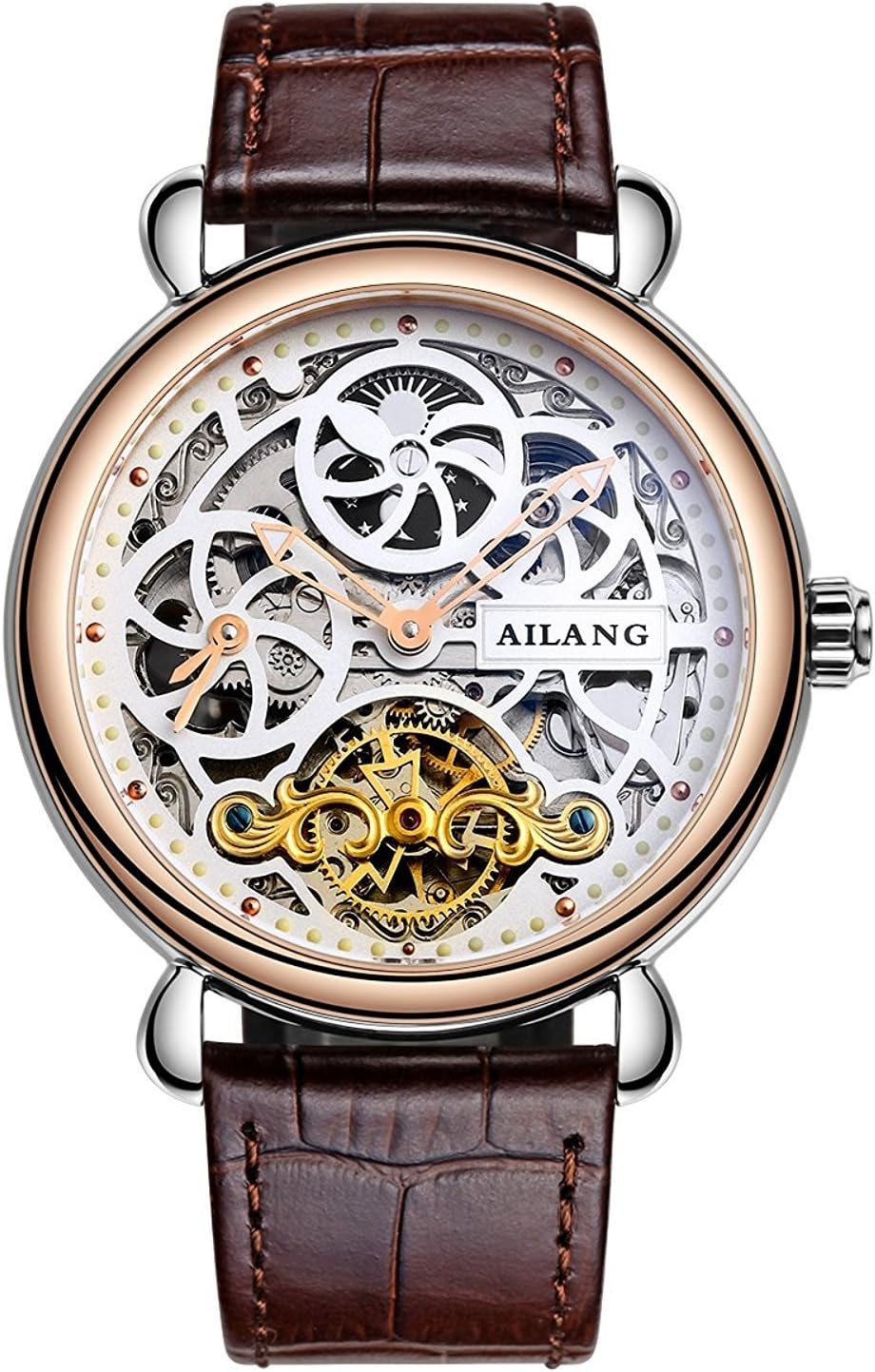 WhatsWatch 2017 New AILANG high Quality Automatic Watches, Fashionable Hollow Belts, Men's Watches, Waterproof -274