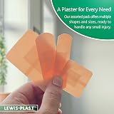 Lewis-Plast Premium Assorted Breathable Fabric Plasters Box of 100 view 6