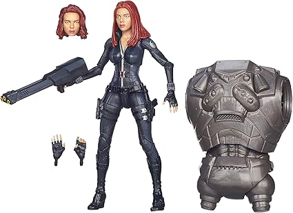 Amazon Com Captain America Marvel Legends Black Widow Figure 6 Inches Toys Games