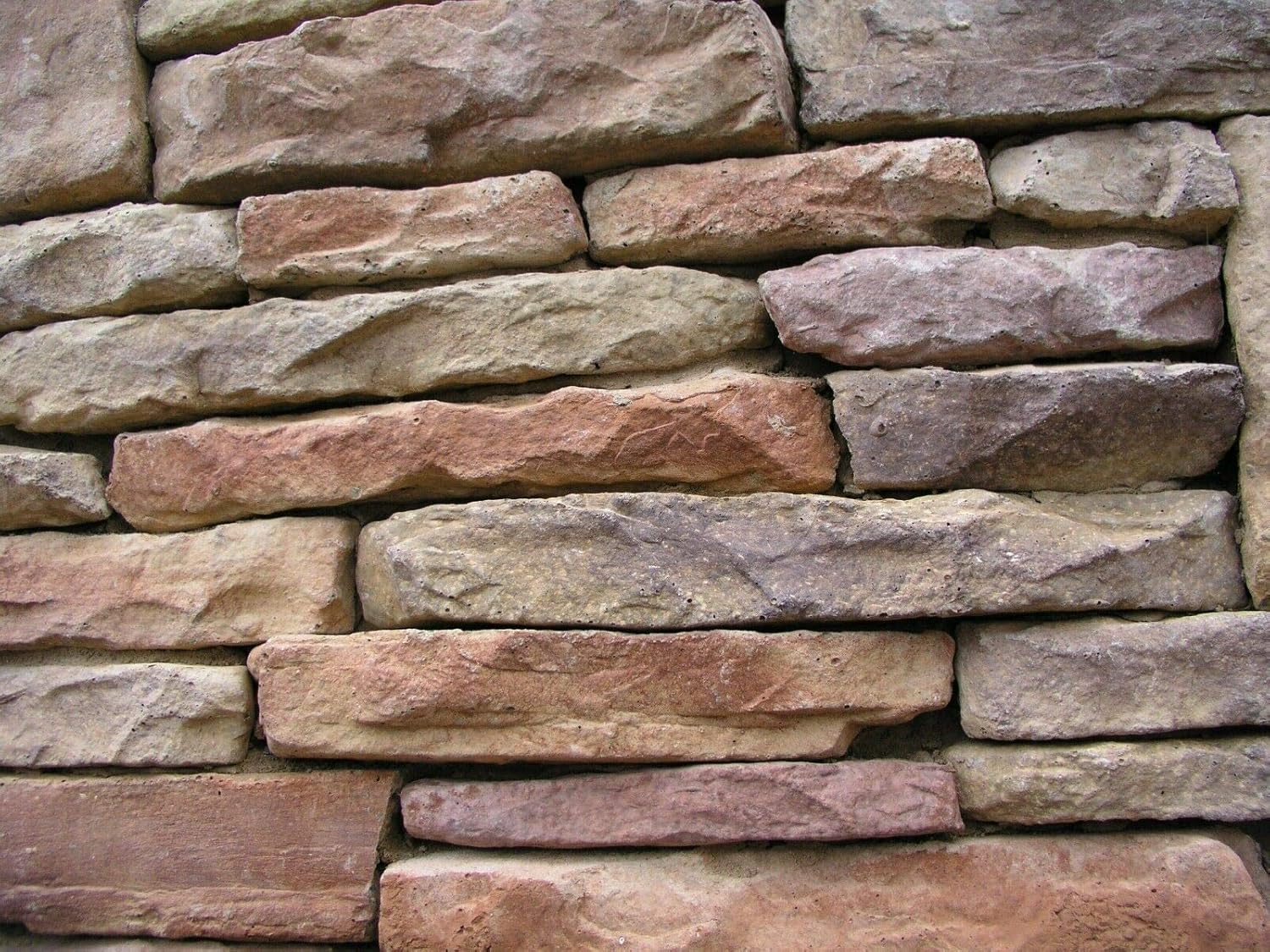 32 LEDGESTONE CONCRETE STONE VENEER MOLDS MAKE 1000s OF WALL STONES FOR