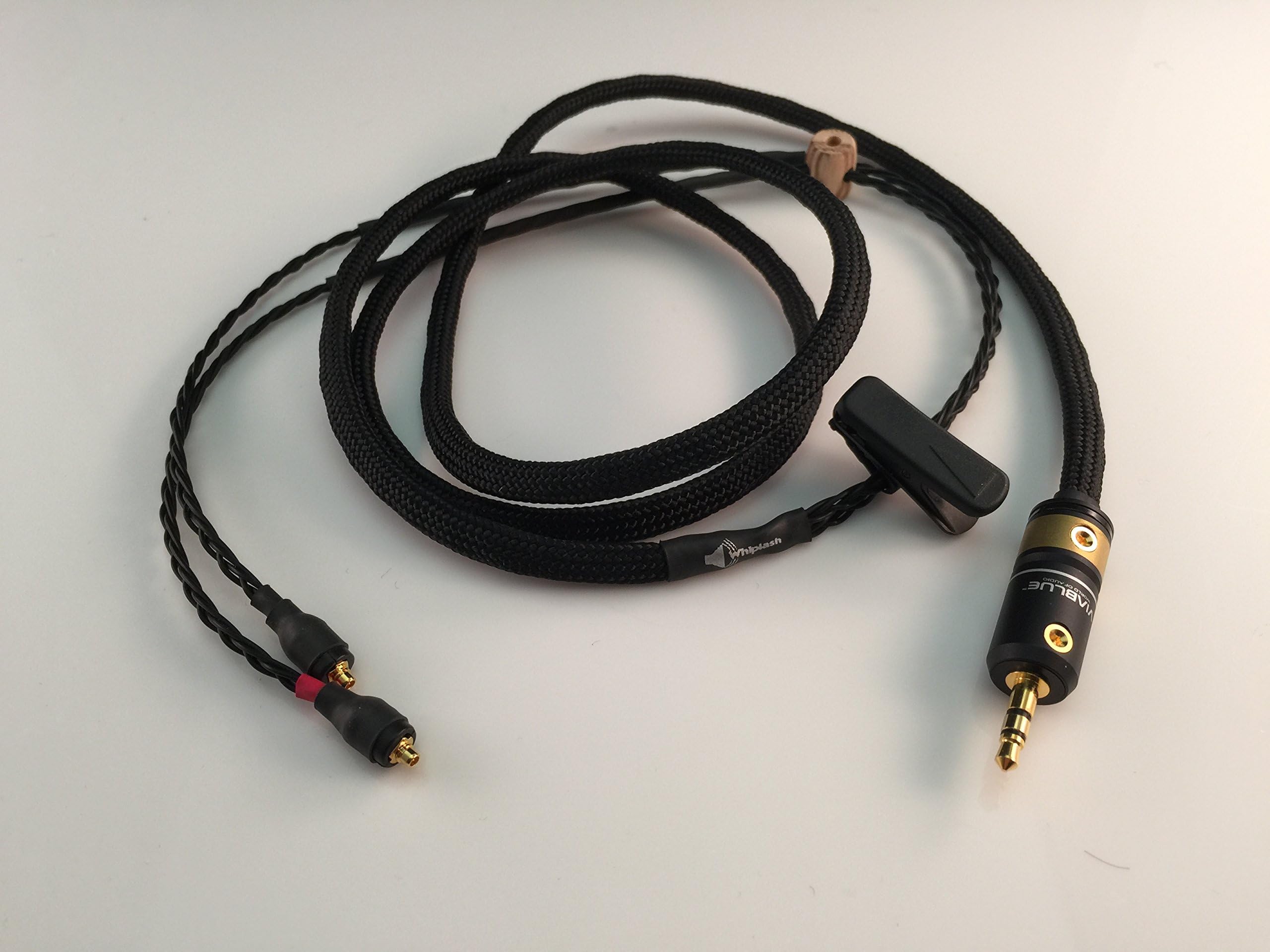 Whiplash Audio TWag v3 T Series MMCX replacement upgrade cable for Shure / Westone / UE900, UE900s / Ultrasone