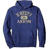 Akron Zips Vintage Navy Officially Licensed Pullover Hoodie