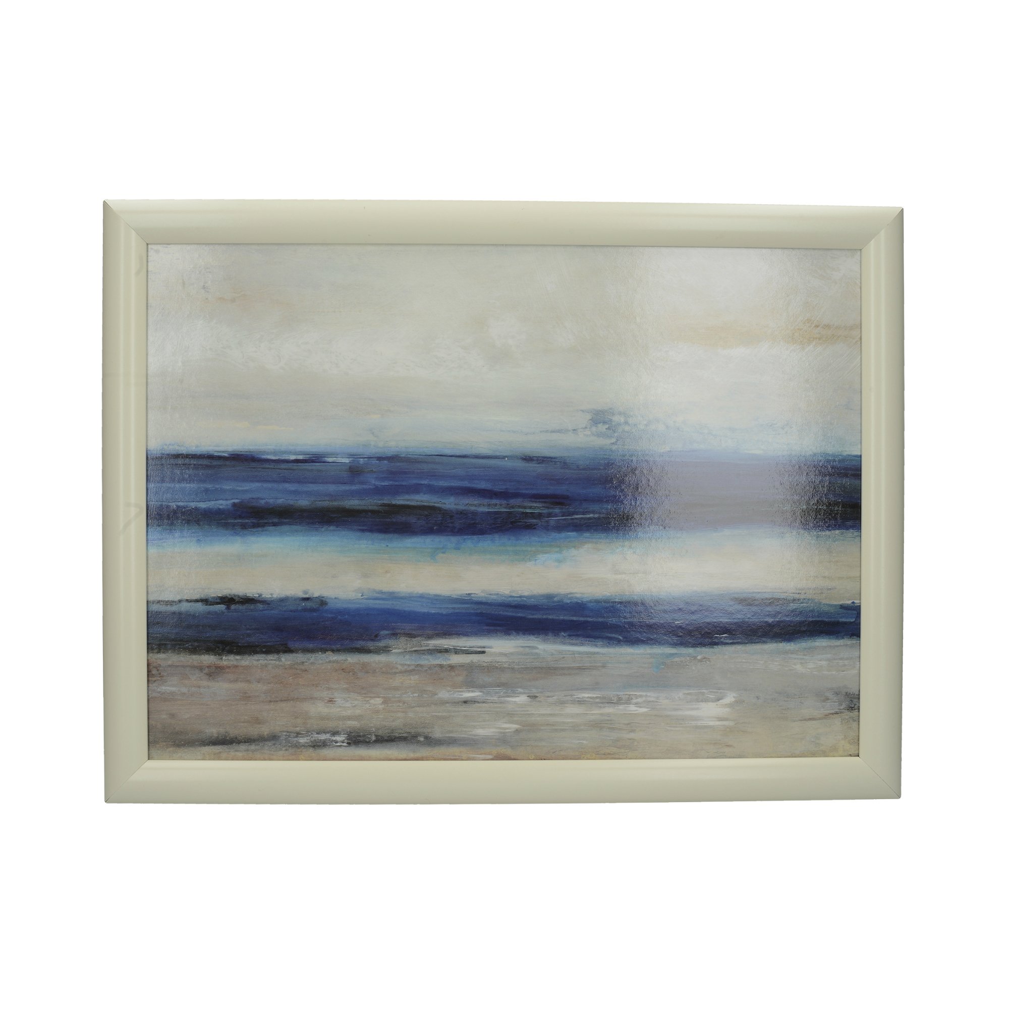 Creative Tops Blue Abstract Cushioned Bean Bag Lap Tray, 44 x 34 cm (17" x 13") - Blue