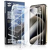 SmartDevil 3 Pack Screen Protector for iPhone 15