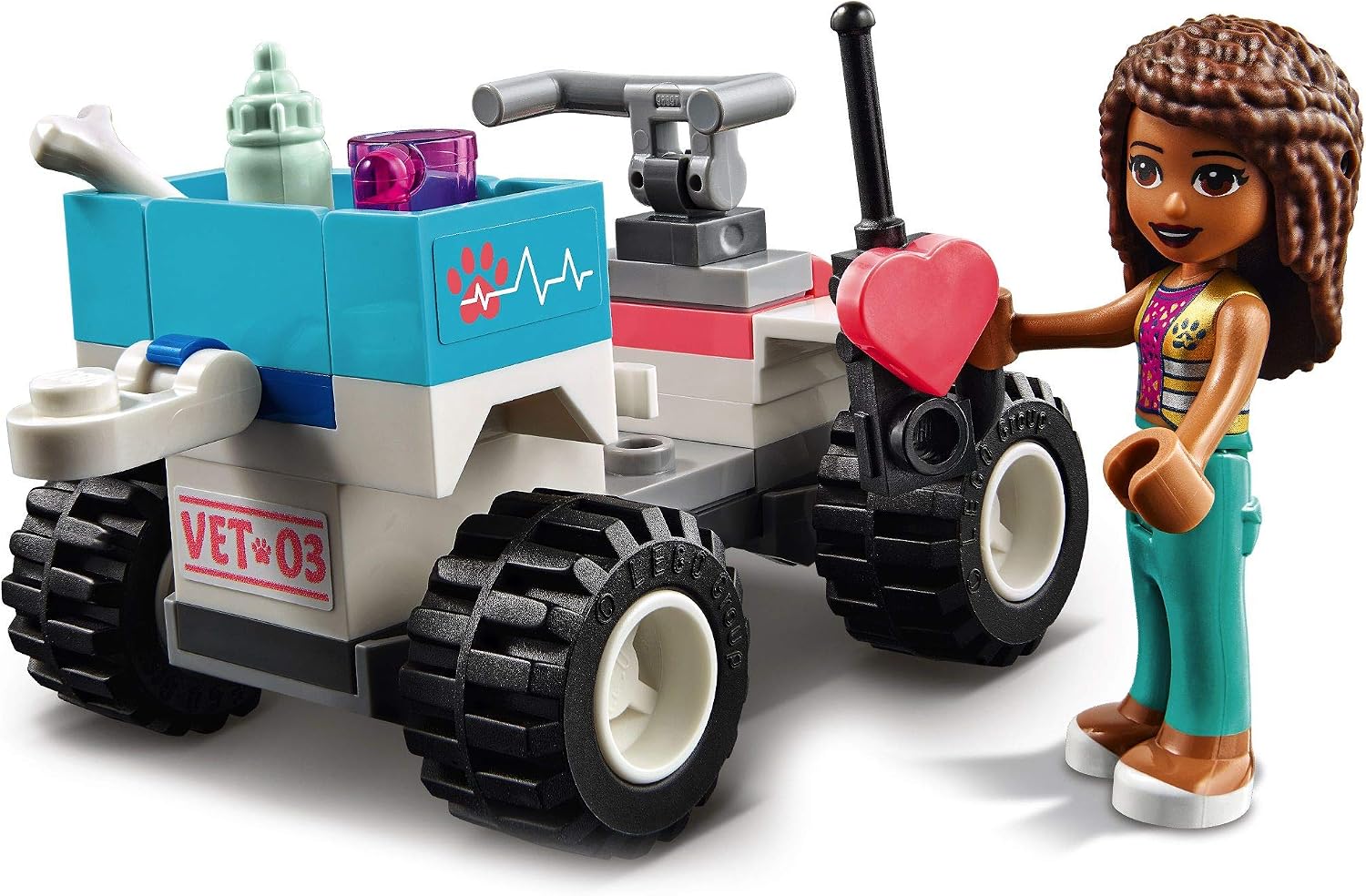 LEGO 41442 Friends Vet Clinic Rescue Buggy, Mehrfarbig - Image 5