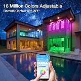 phopollo 40m LED Strip Lights with App Remote Music Sync Bedroom Party Ambience view 2