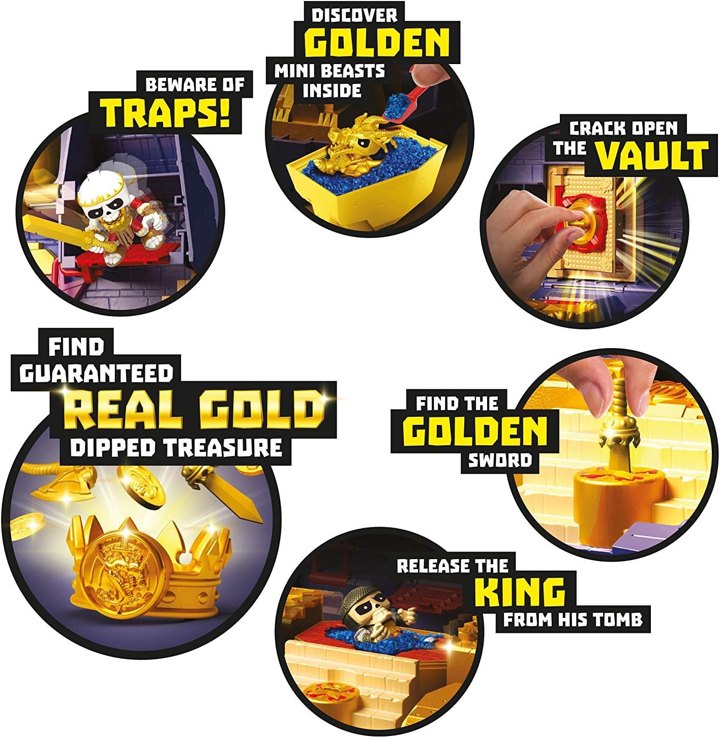 treasure x tomb playset