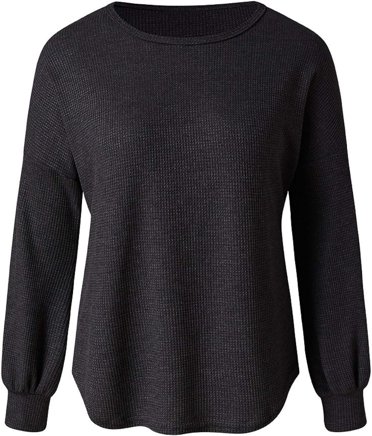 Autumn Oversized Sweater Women Solid Loose Knit Sweaters Female O Neck