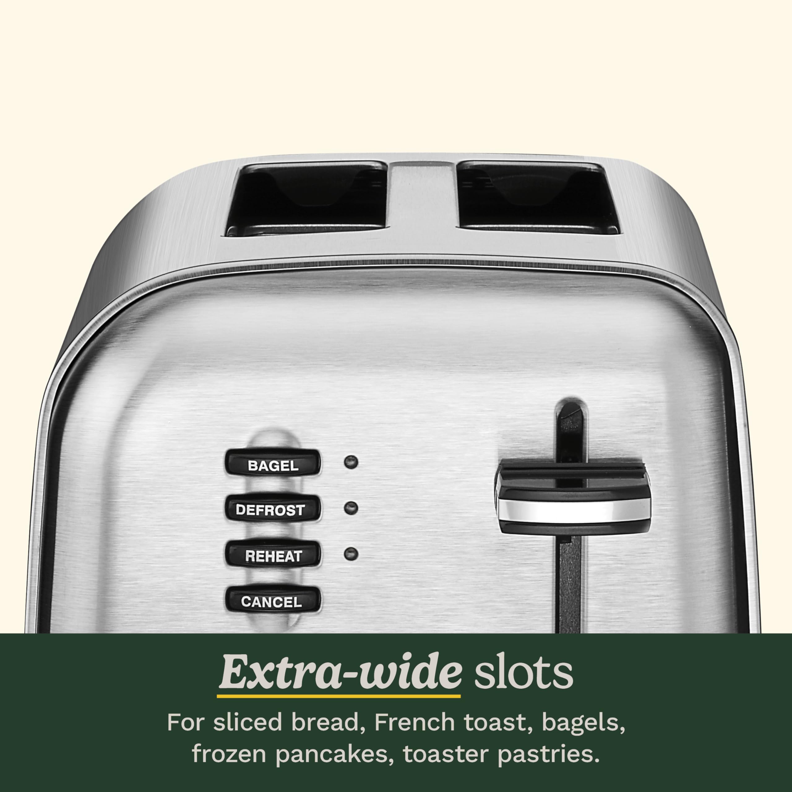 Cuisinart CPT-160 Metal Classic 2-Slice Toaster, Brushed Stainless