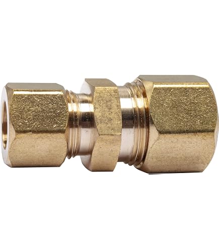 LASCO 17-0917 5/16-Inch Hard Plastic Tube Sleeve And Insert Kit, 4-Piece, Brass