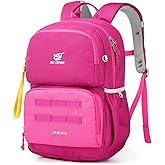 SKYSPER Kids Backpack for School 15" H Kindergarten Elementary Bookbag Children Travel Daypack for Camping
