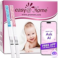 Easy@Home 50 Ovulation Test Strips and 20 Pregnancy Test Strips Combo Kit, (50 LH + 20 HCG)-Package May Vary