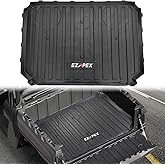EZAPEX Bed Mat Liner Compatible with Polaris Ranger Crew SP 570 Ranger SP 570 2022 2023 2024 2025 2026 TPE All Weather Protector Rear Cargo Box Liner Accessories
