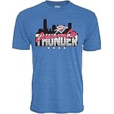 Blue 84 NBA Unisex-Adult NBA Officially Licensed Tri-Blend T-Shirt Flyline