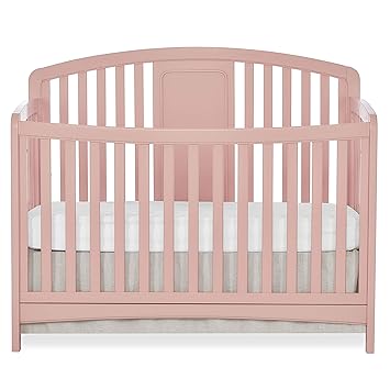 pink convertible crib