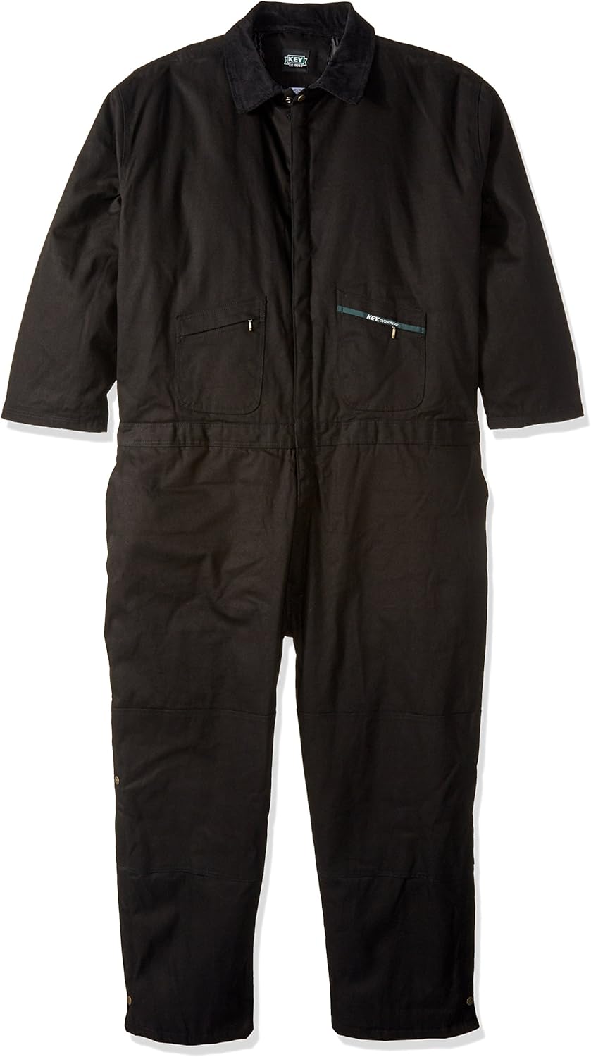 Key Industries Men's Big & Tall Insulated Duck Coverall
