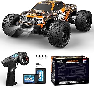 HAIBOXING Ferngesteuertes Auto 4WD RC Auto 36 km/h Hochgeschwindigkeits 1/18 RC MonsterTruck 2.4GHz All Terrain Rennauto Geländewagen, Ferngesteuerter Monstertruck für Kinder Erwachsene 18859E