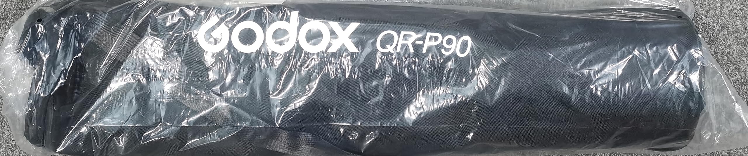 GODOX QR-P90 35.4 Inch/90CM Parabolic Softbox Bowens Mount, Quick Release Parabolic Softbox, with Front & Inner Diffuser SL-60W AD600BM VL150 UL150 SL150II Amaran 100X 200D 200X