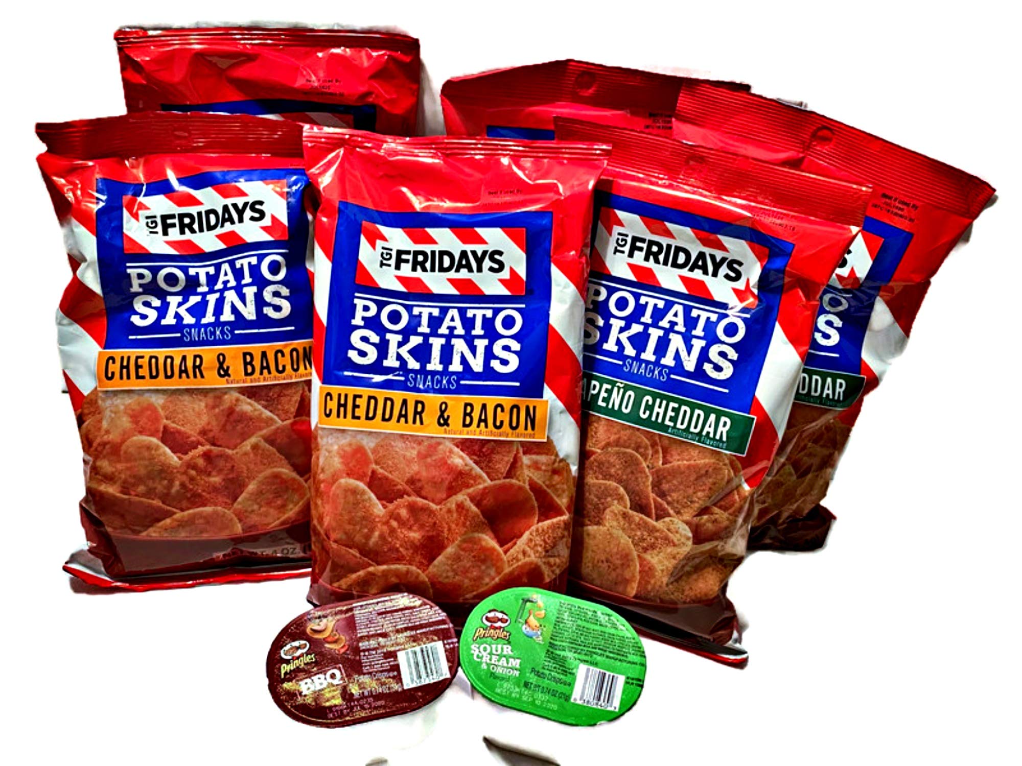 Tgi Fridays Potato Chip Cheddar Bundle Jalapeno Cheddar Cheddar Bacon 2 Flavors 4oz 6 Bags Buy Online In India At Desertcart In Productid
