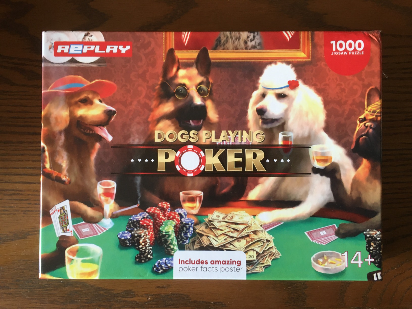 Traditionell Gehe zur Rennstrecke Lesen poker dogs puzzle