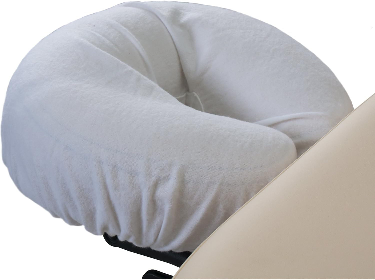 EARTHLITE Flannel Massage Table Sheet Set ESSENTIALS – Commercial Grade, Soft, Double-Napped 3-Piece Set (Top, Fitted, Face Pillow Cover) (UPDATED), White (44356): Sports & Outdoors