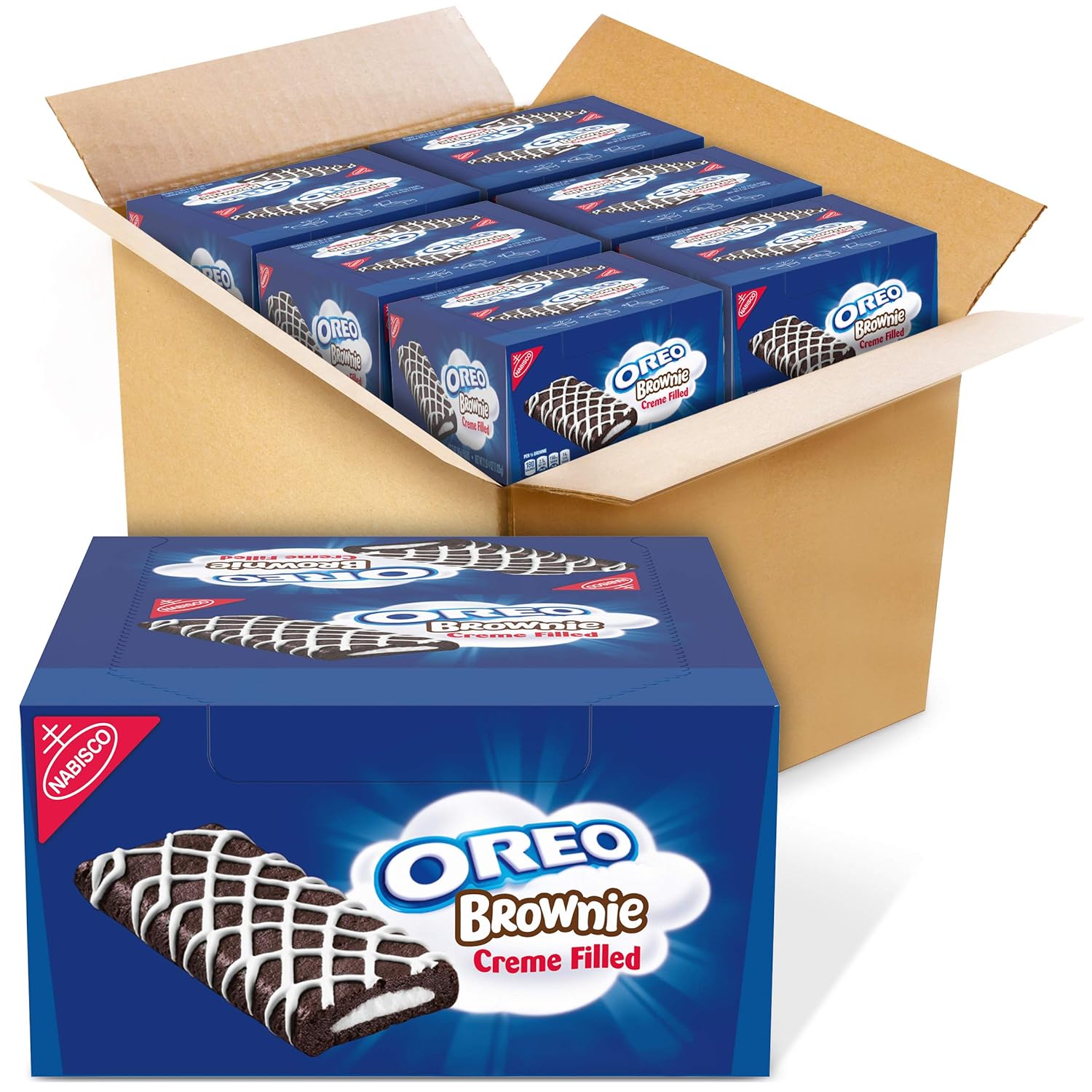 Oreo Brownie Creme Filled 3964 Ve 1a Amazon Amazon De Lebensmittel Getranke