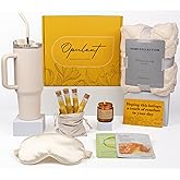 Opulent Luxury Self Care Gifts for Women - Hug in a Box Comfort Care Package - Spa Gift Set with 40 oz Tumbler & Cozy Blanket - Ideal for Get Well, Thinking of You, Birthday, Sympathy & Corporate