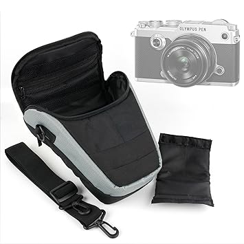 DURAGADGET Bandolera Negra Y Gris para Cámara Fujifilm X-T2 ...