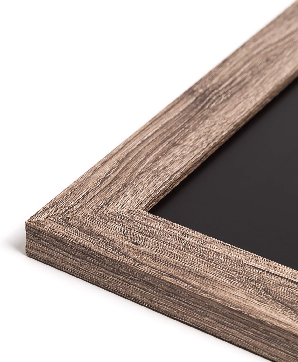 U Brands Magnetic Chalkboard, 36x24 Inches, Rustic Wood Frame (4549U00-01) : Office Products