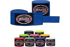 FARABI SPORTS FARABI Kids Boxing Hand Wraps 2.5 Meters Junior Hand Wraps Boxing Hand Wraps Muay Thai Hand Wraps MMA Boxing Hand Wraps Men Boxing Hand Wraps Kids Boxing Hand Wraps Inner Gloves