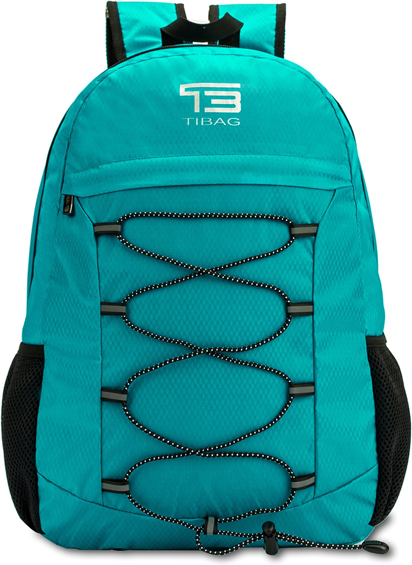 25L TIBAG Water Resistant Lightweight Packable Folding Foldable Daypack Backpack (FRUIT GREEN, LARGE)