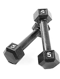 CAP Barbell Cast Iron Hex Dumbbell