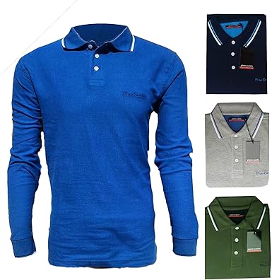 polo manica lunga uomo amazon