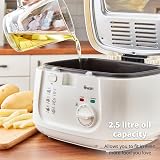 Swan SD6080N 2.5 Litre Deep Fat Fryer Viewing Window 1800 W White view 5